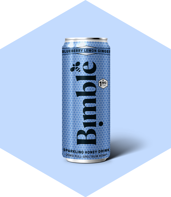 5mg THC Infused Sparkling Honey Drink